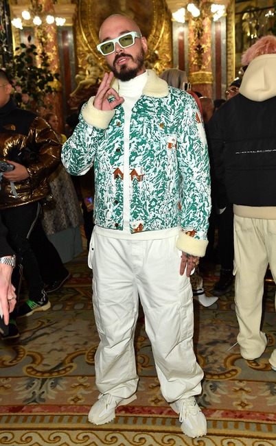 J Balvin, Paris Fashion Week 2020, Star Sightings